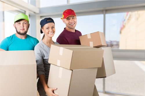 Removal team beginning a modern slavery compliance statement