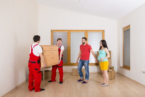 Same day removals service supporting a quick move in Brompton