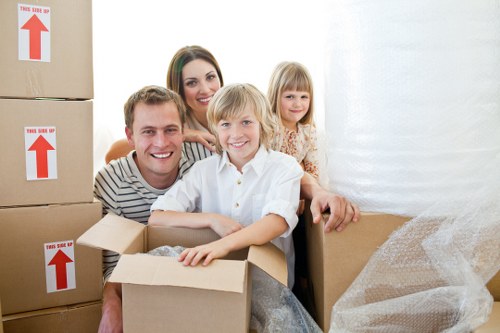Small home removal with a man and van in Brompton